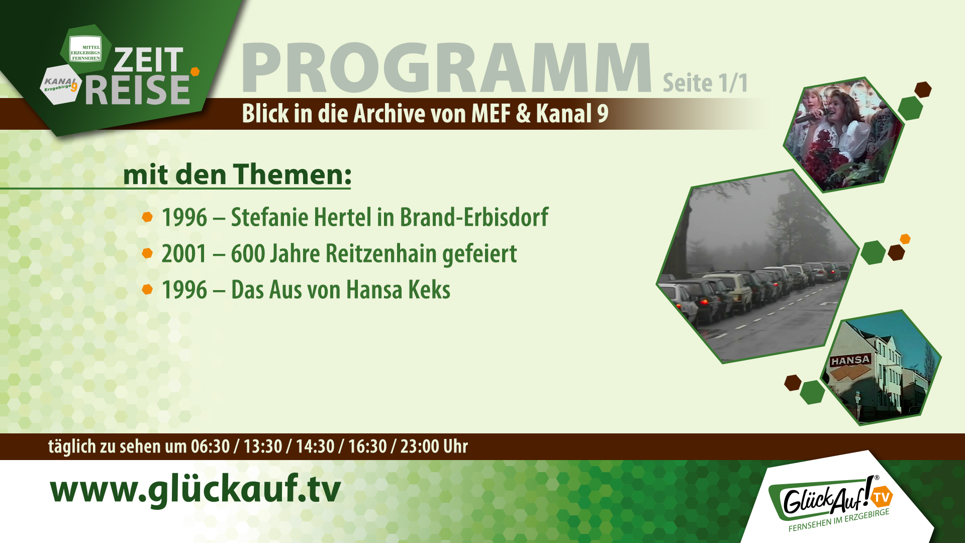 Glück Auf! Zeitreise für die Woche vom 28.03.2026 bis 03.04.2026